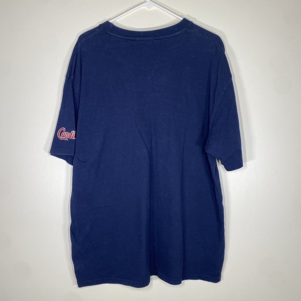 Vintage Nike Embroidered Men's Large St. Louis Cardinals Heavyweight T Shirt Y2K - Picture 2 of 8